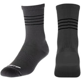 Medias Ciclismo GW Midle Line Gris Negro